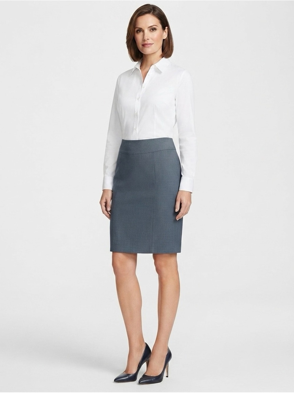 [New York & Company] Pencil Work Skirt